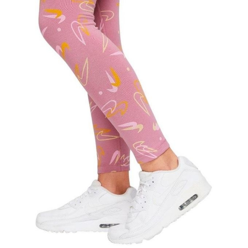 Like New Nike Baby Confetti Print Pants, Pink 12 Months